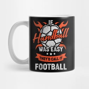 Funny European Handball Player Gift Mug